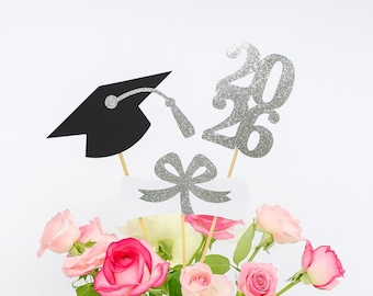 2026 Graduation decorations, Graduation Centerpiece Sticks, class of 2026, Graduation party Decoration, 2026 picks, Graduation Decor 2026