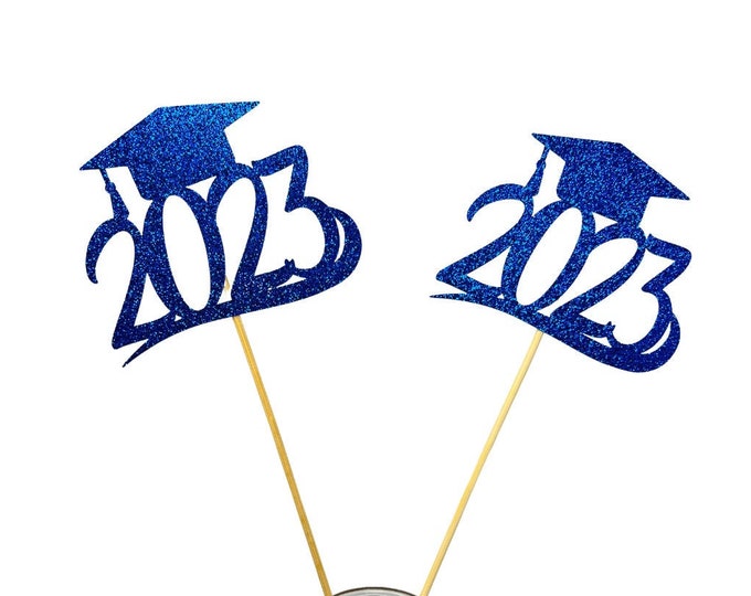 Graduation Party Decorations 2024, Graduation Centerpiece Sticks, Grad  2024, Custom Name Centerpiece, Graduation Table Decor, Class of 2024 