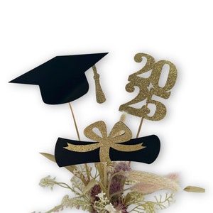 2025 Graduation decorations, Graduation Centerpiece Sticks, class of 2025, Graduation party Decoration, prom 2025 picks, 2025 Graduation