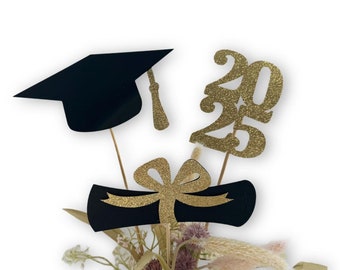 2025 Graduation decorations, Graduation Centerpiece Sticks, class of 2025, Graduation party Decoration, prom 2025 picks, 2025 Graduation