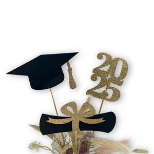 Graduation decorations 2025, Graduation Centerpiece Sticks, class of 2025, Graduation Party Decorations, Graduation Party Decor, 2025 decor