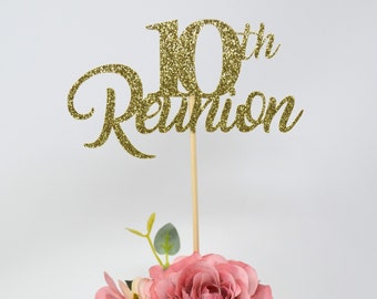 Class Reunion 2012, Class of 2012, 10th Class Reunion Centerpiece , Class Reunion Decoration, Class Anniversary, Prom, School, University