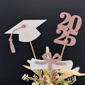 Graduation party decorations 2025, Graduation Centerpiece Sticks, Grad, Cap, Diploma, class of 2025, Graduation Decoration, prom 2025