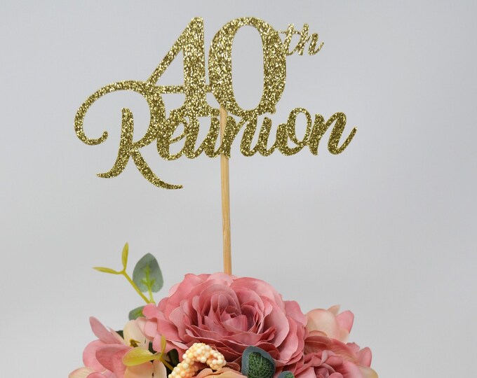 Class Reunion 1982, Class of 1982, Class Reunion Centerpiece , Class Reunion Decoration, Class Anniversary, Prom, School, University