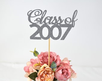 Class Reunion 2007, Class of 2007, Class Reunion Centerpiece , Class Reunion Decoration, Class Anniversary, Prom, School, University