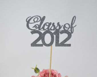 Class Reunion 2012, Class of 2012, 10th Class Reunion Centerpiece , Class Reunion Decoration, Class Anniversary, Prom, School, University