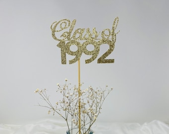 Class Reunion 1992, Class of 1992, Class Reunion Centerpiece , Class Reunion Decoration, 30th Anniversary, Prom, School, University