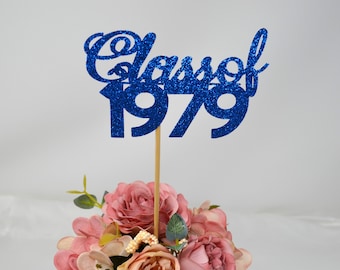 Class Reunion 1979, Class of 1979, Class Reunion Centerpiece , Class Reunion Decoration, Class Anniversary, Prom, School, University