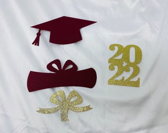 Graduation party decorations 2025, Graduation Centerpiece, Grad, Cap, Diploma, class of 2025, Graduation Decoration, prom 2025