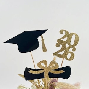 2026 Graduation centerpieces, Class of 2026, Graduation Centerpiece Sticks, Graduation party Decoration, prom 2026 picks, 2026 Graduation