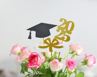 2025Graduation decorations, Graduation Centerpiece Sticks, class of 2025, Graduation party Decoration, 2025 picks, Graduation Decor 2025