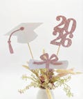 Graduation party decorations 2026, Graduation Centerpiece Sticks, Grad, Cap, Diploma, class of 2026, Graduation Decoration, prom 2026