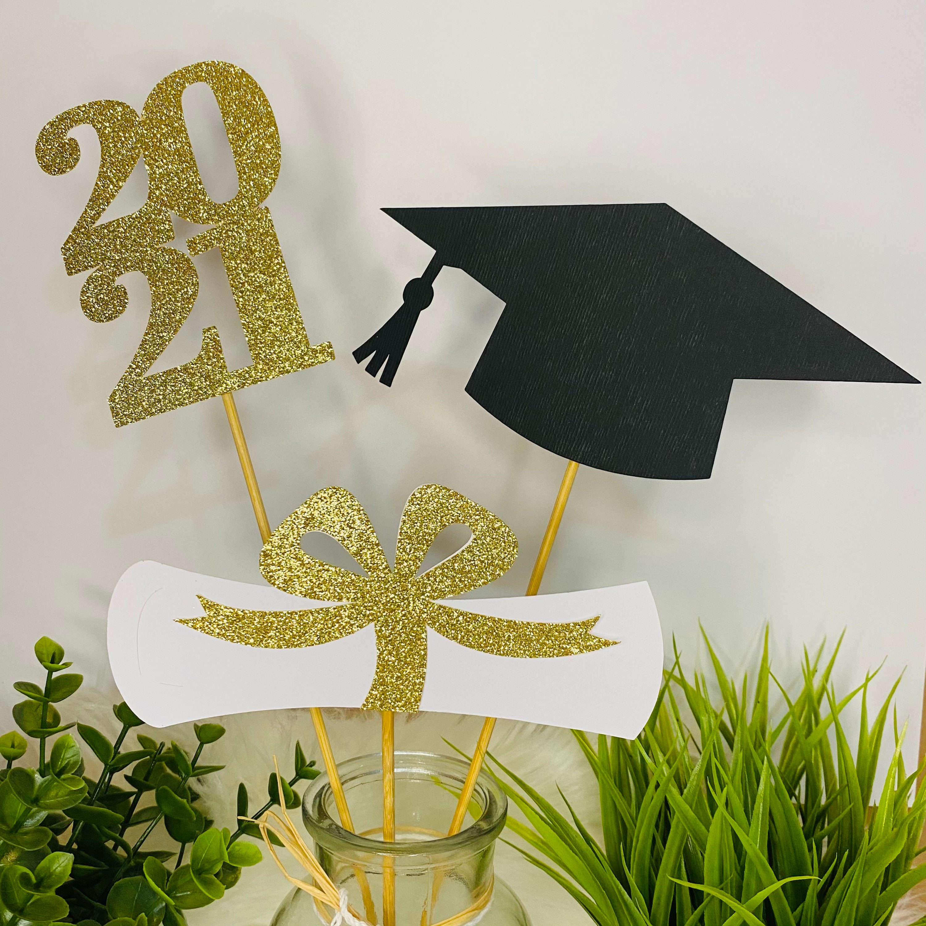 2021 Graduation decorations, Graduation Centerpiece Sticks, class of