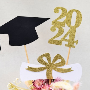 2024 Graduation decorations, Graduation Centerpiece Sticks, class of 2024, Graduation party Decoration, 2024 picks, Graduation Decor 2024