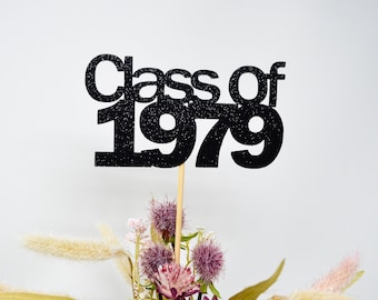 Class Reunion 1979, Class of 1979, Class Reunion Centerpiece , Class Reunion Decoration, Class Anniversary, Prom, School, University