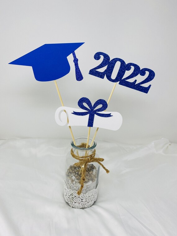 Graduation Decorations 2024, Graduation Centerpiece Sticks, Class of 2024,  Graduation Party Decorations, Graduation Party Decor, 2024 Decor 