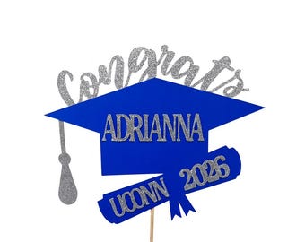 Graduation party decorations 2026, Graduation Cake Topper, Personalized Graduation cake topper, Graduation Party decor 2026, Congrats Grad
