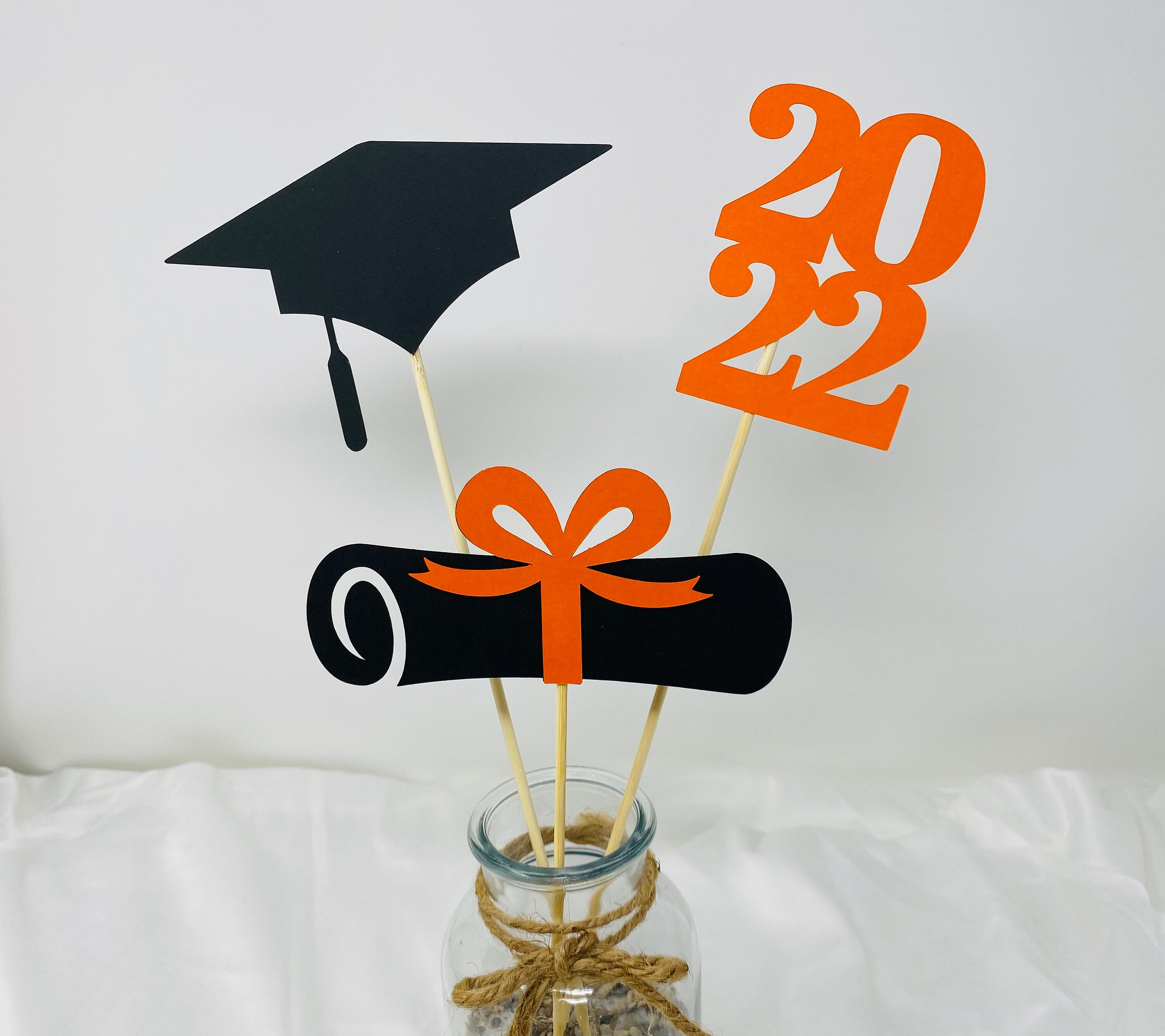 Graduation party decorations 2024, Graduation Centerpiece Sticks, 2024