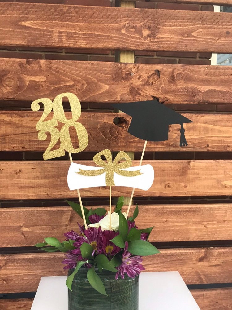 2024 Graduation decorations, Graduation Centerpiece Sticks, class of