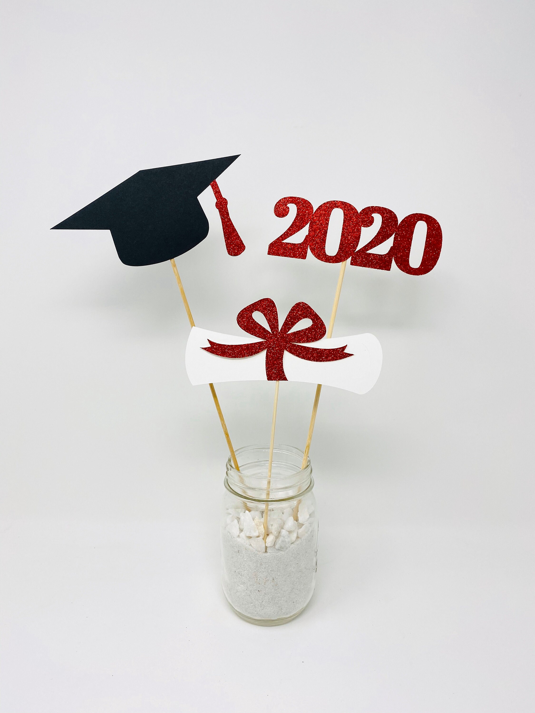 Graduation party decorations 2023, Graduation Centerpiece Sticks, Grad 2023, custom name