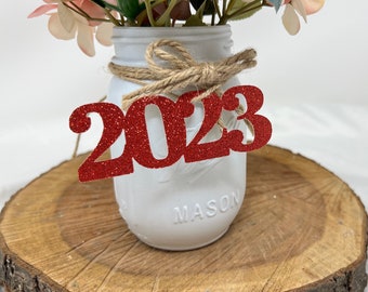 2024 tags, 2024 cut out, Graduation party decorations 2024, Graduation Cut outs, 2024 Mason jar tags, class of 2024, Graduation Decoration