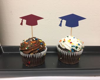 Graduation decorations 2024, Graduation topper, Graduation party, class of 2024, Graduation Decoration, 2024, cupcake toppers