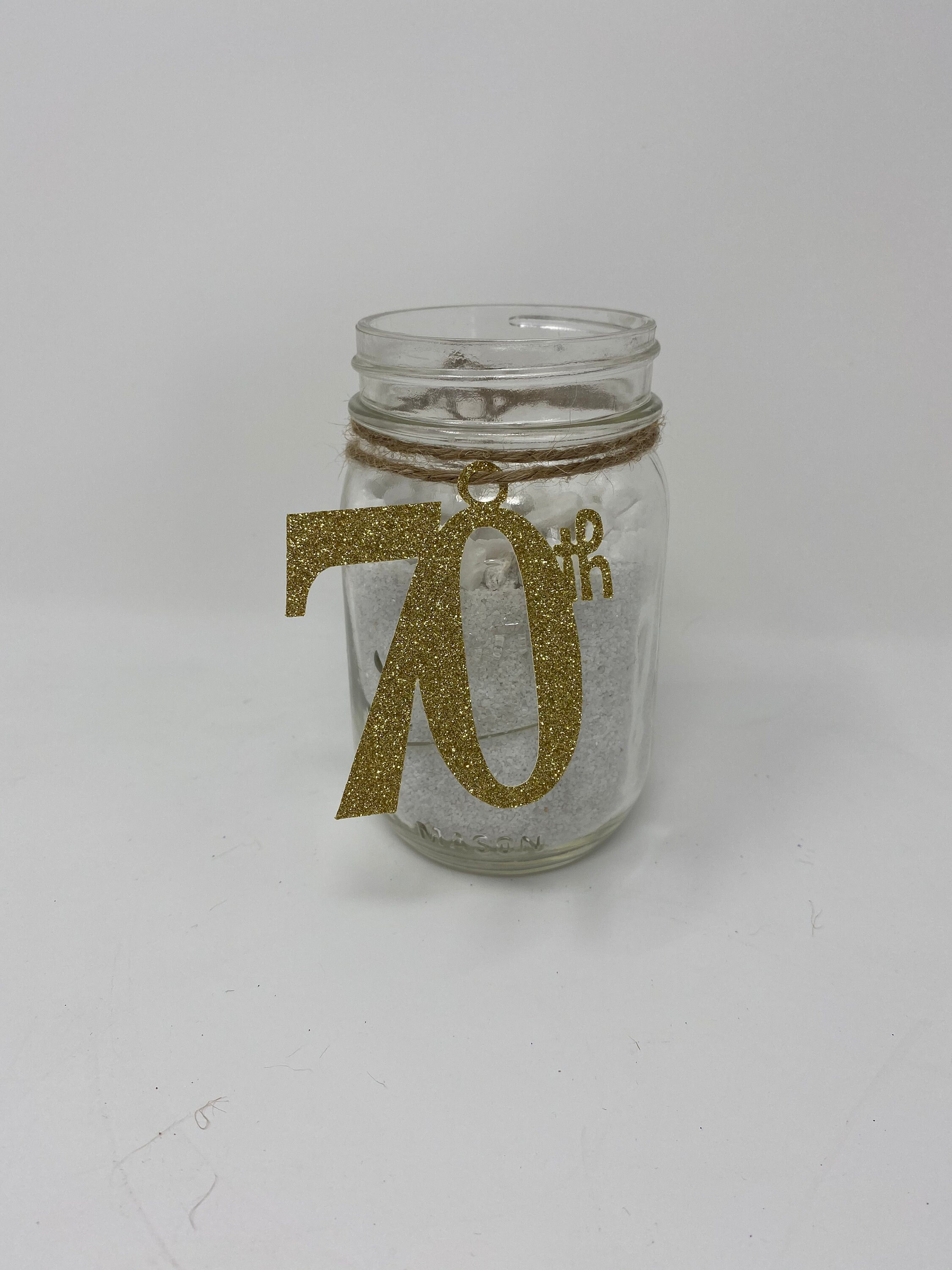 70th Birthday Decorations 70th Cutout Glitter 70th Birthday