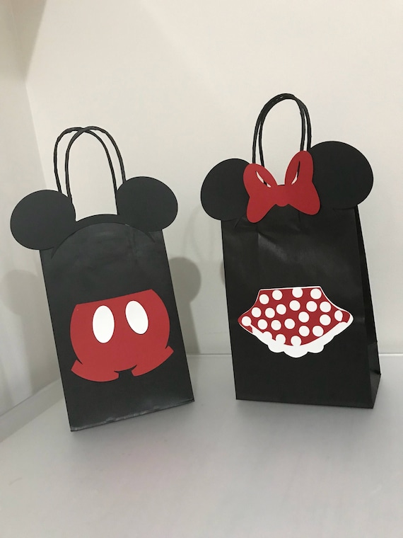 Mickey Mouse favor bags Mickey Mouse birthday party Mickey | Etsy