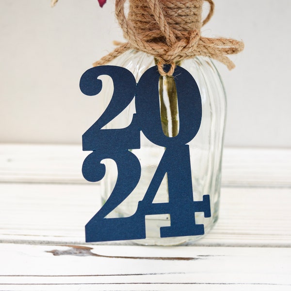 2024 tags, 2024 cut out, Graduation party decorations 2024, Graduation Cut outs, 2024 Mason jar tags, class of 2024, Graduation Decoration