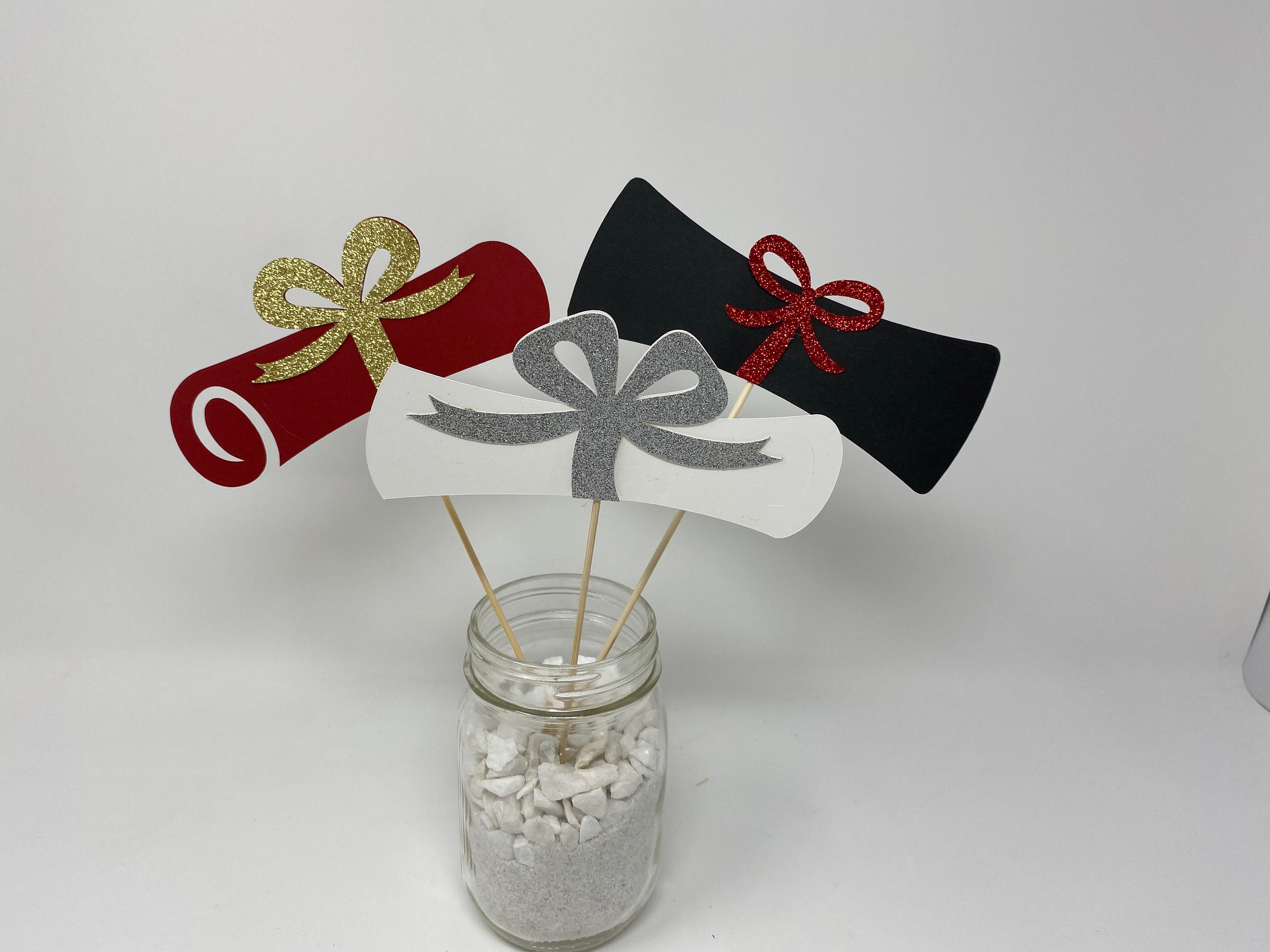 2024 Graduation decorations, Graduation Centerpiece Sticks, class of