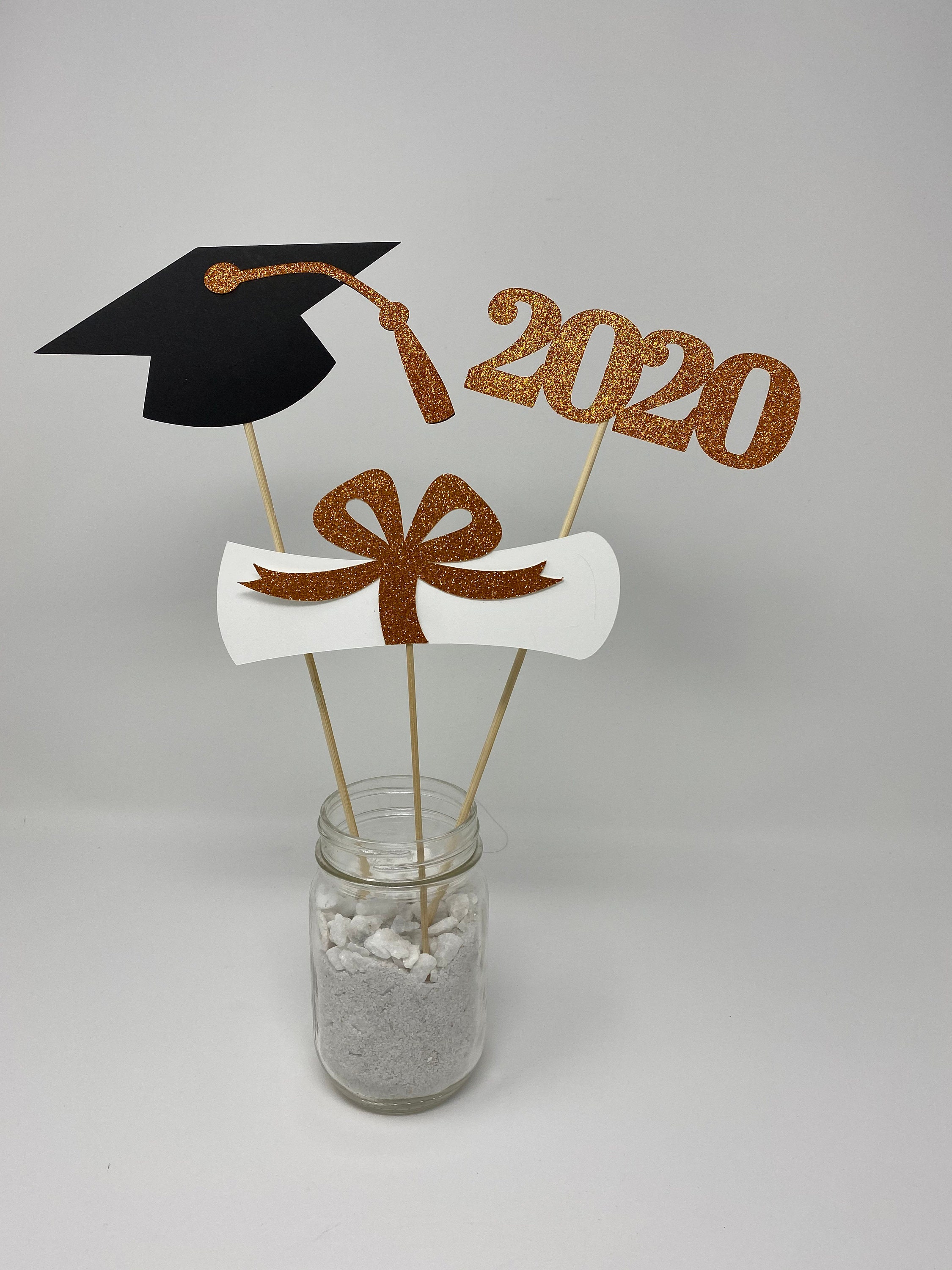 Graduation party decorations 2024, Graduation Centerpiece Sticks, Grad