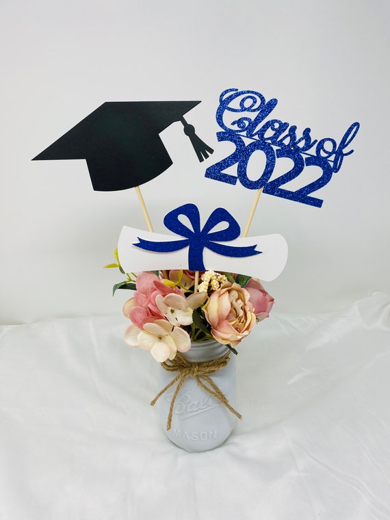 2024 Graduation decorations, Graduation Centerpiece Sticks, class