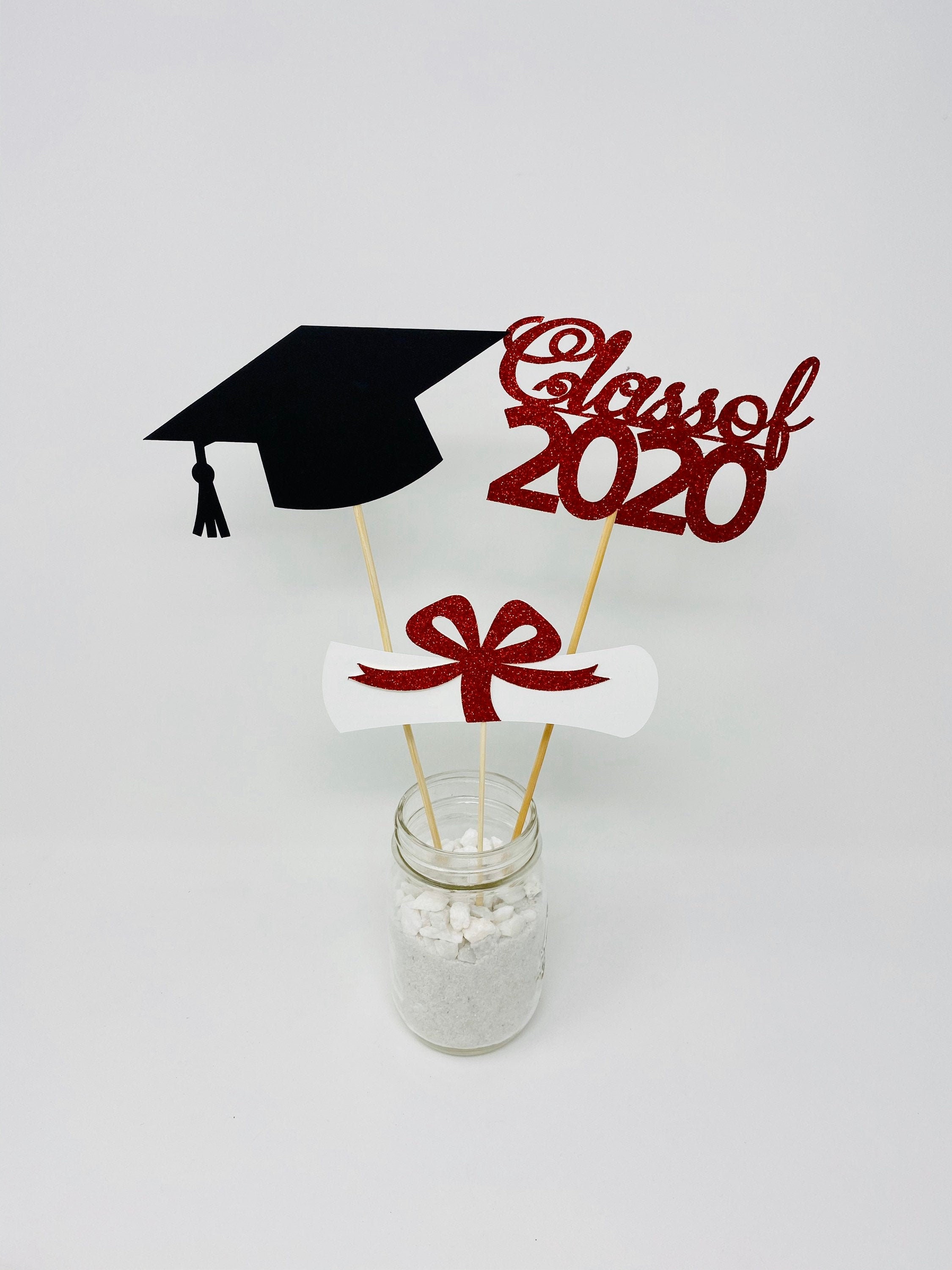 Graduation party decorations 2024, Graduation Centerpiece Sticks, Grad