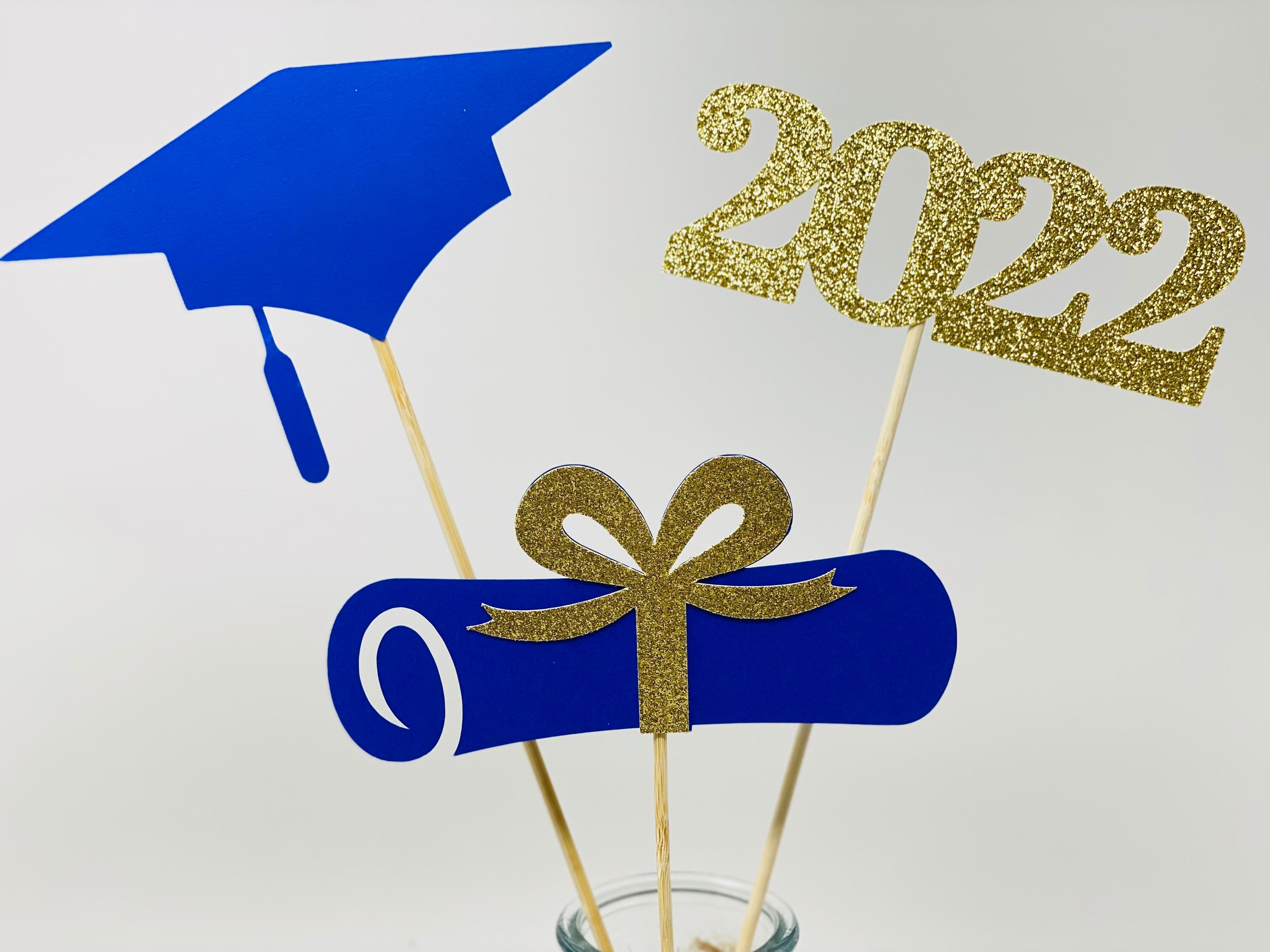 Graduation party decorations 2024, Graduation Centerpiece Sticks 2024