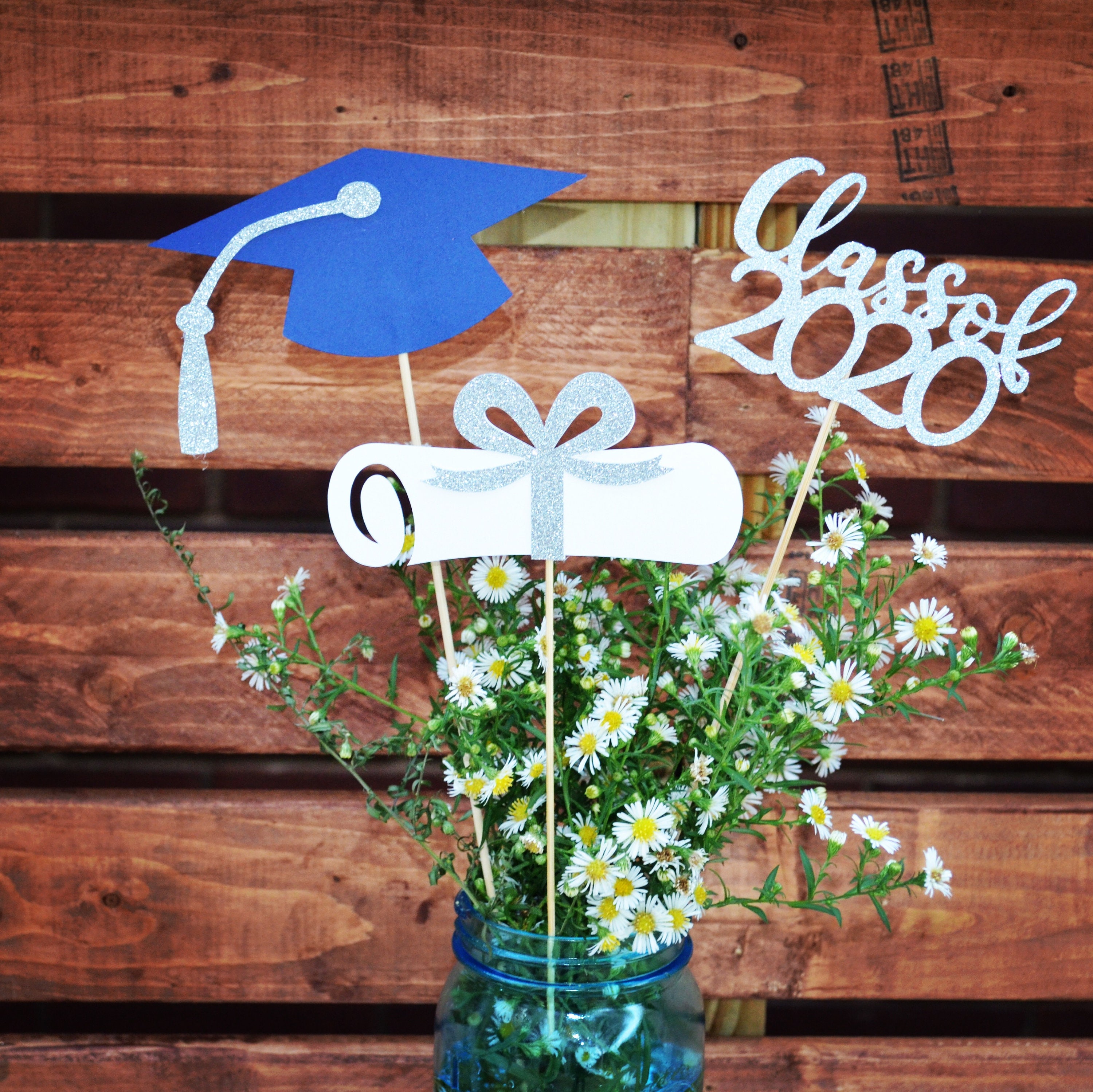 Graduation Decorations 2024, Graduation Centerpiece Sticks, Class