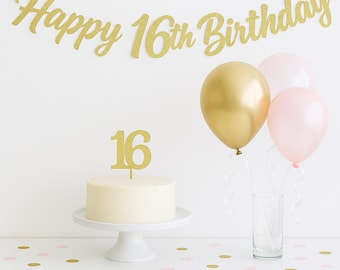 Sweet 15 /16 decorations