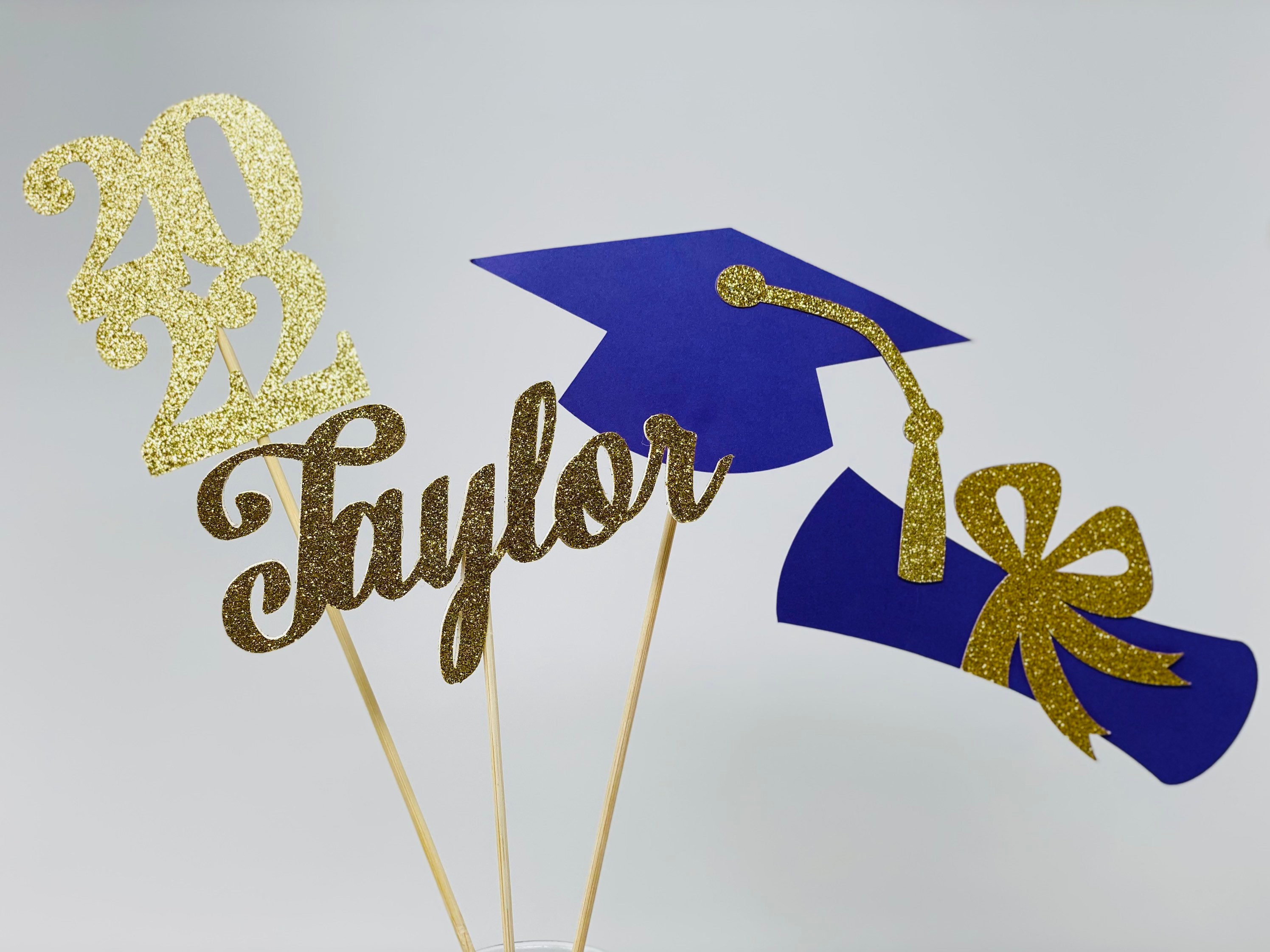 Graduation party decorations 2024, Graduation Centerpiece Sticks