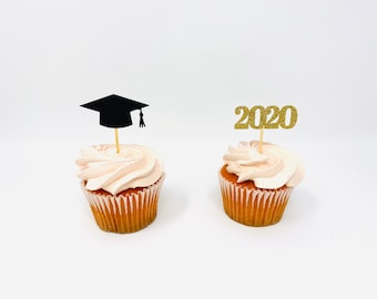Graduation party decorations 2024, Graduation Cupcake toppers ,2024 Cupcakes, Grad, Cap, class of 2024, Graduation Decoration, prom 2024