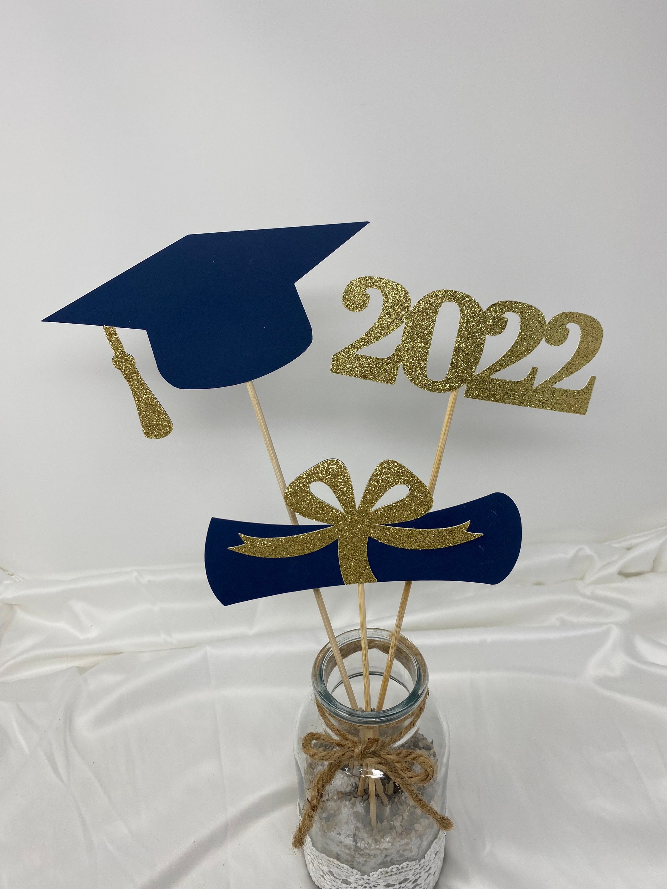 Graduation decorations 2024, Graduation Centerpiece Sticks, class of