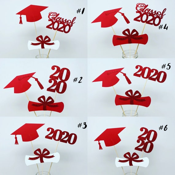 2024 Graduation Decorations, Graduation Centerpiece Sticks, Class