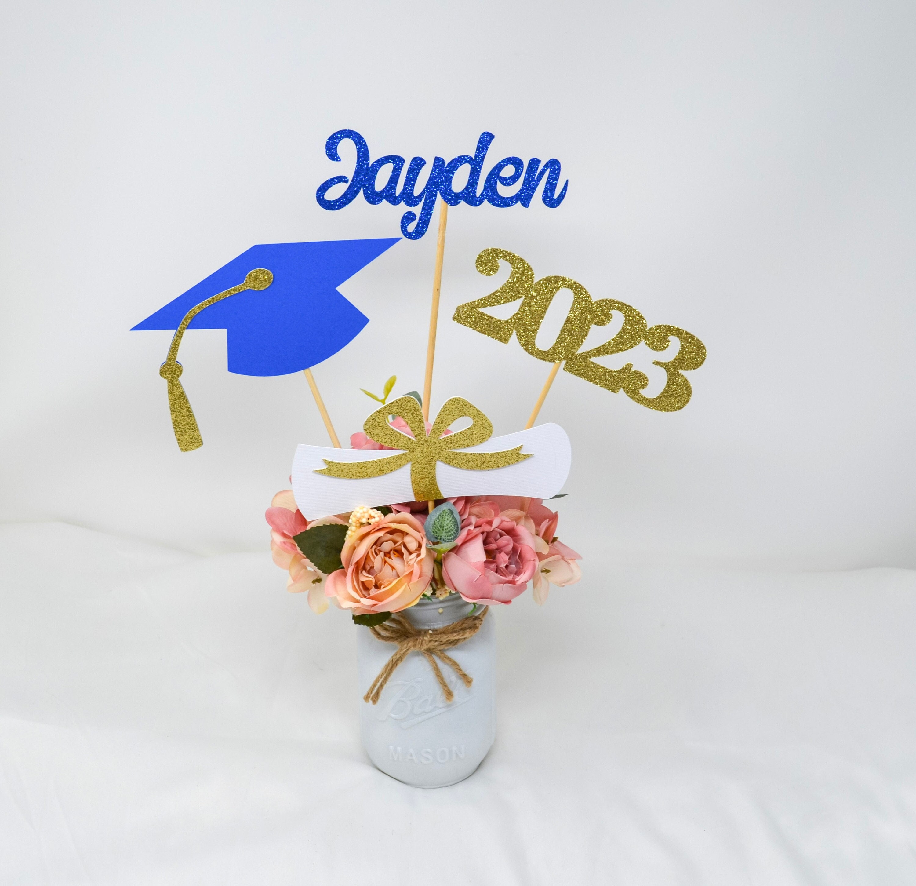 Graduation party decorations 2024, Graduation Centerpiece Sticks, Grad