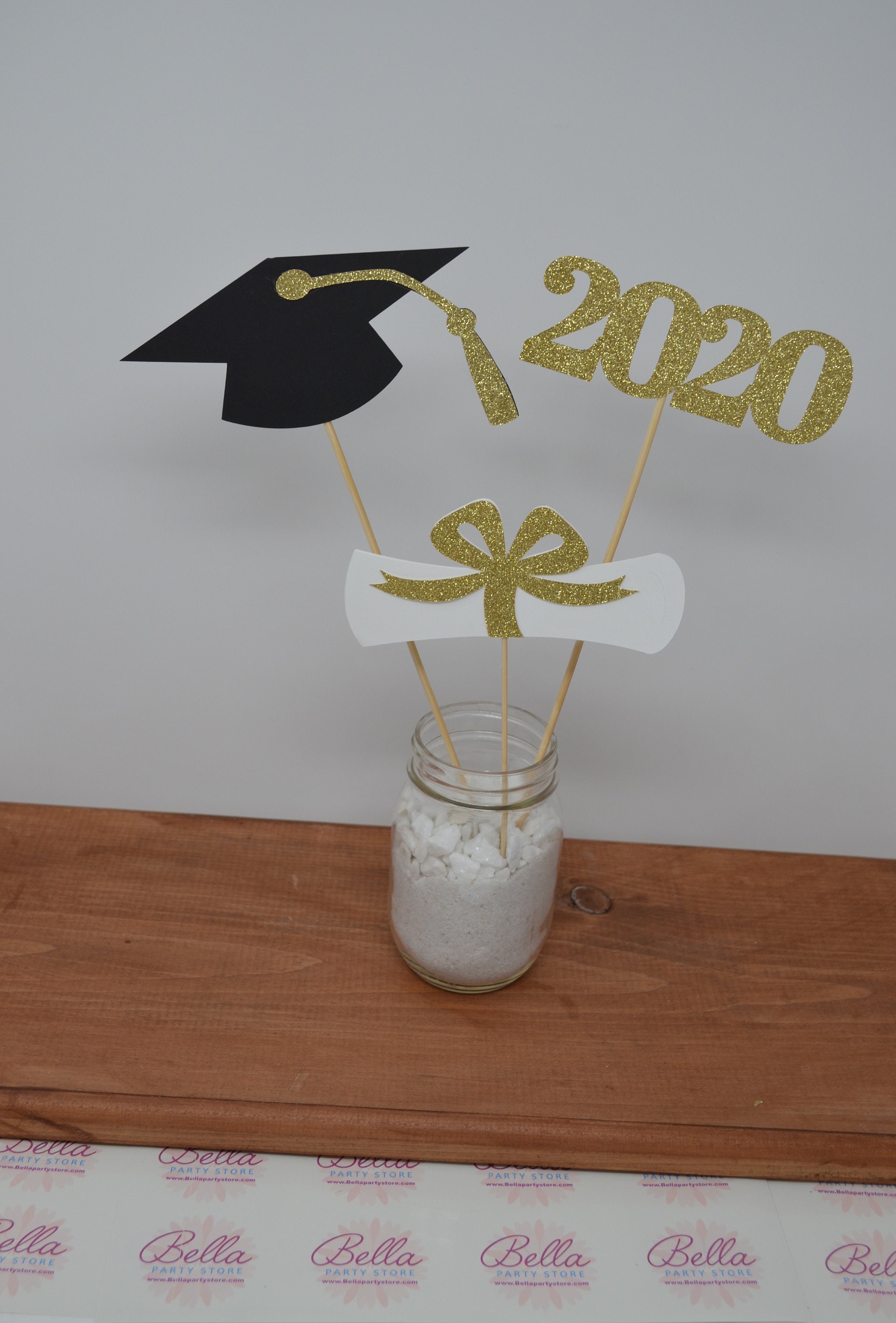 Graduation party decorations 2024, Graduation Centerpiece Stick, 2024