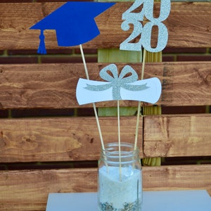 2024 Graduation decorations, Graduation Centerpiece Sticks, class of 2024, Graduation party Decoration, 2024 picks, Graduation Decor 2024 image 5