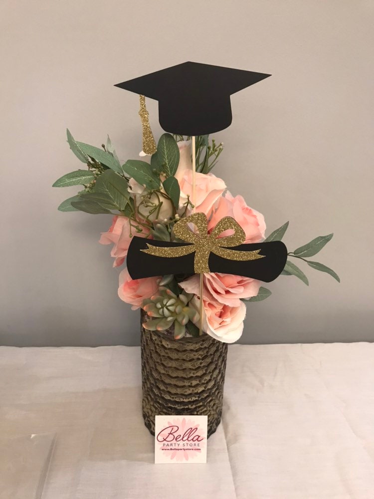 Graduation party decorations 2024, Graduation Centerpiece Sticks, Grad