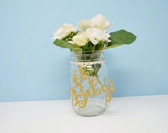 Oh Baby Cutout, Oh Baby Centerpiece, Oh Baby gold Glitter, Gender Reveal Party, Baby shower Table Decorations, Baby Shower Centerpiece