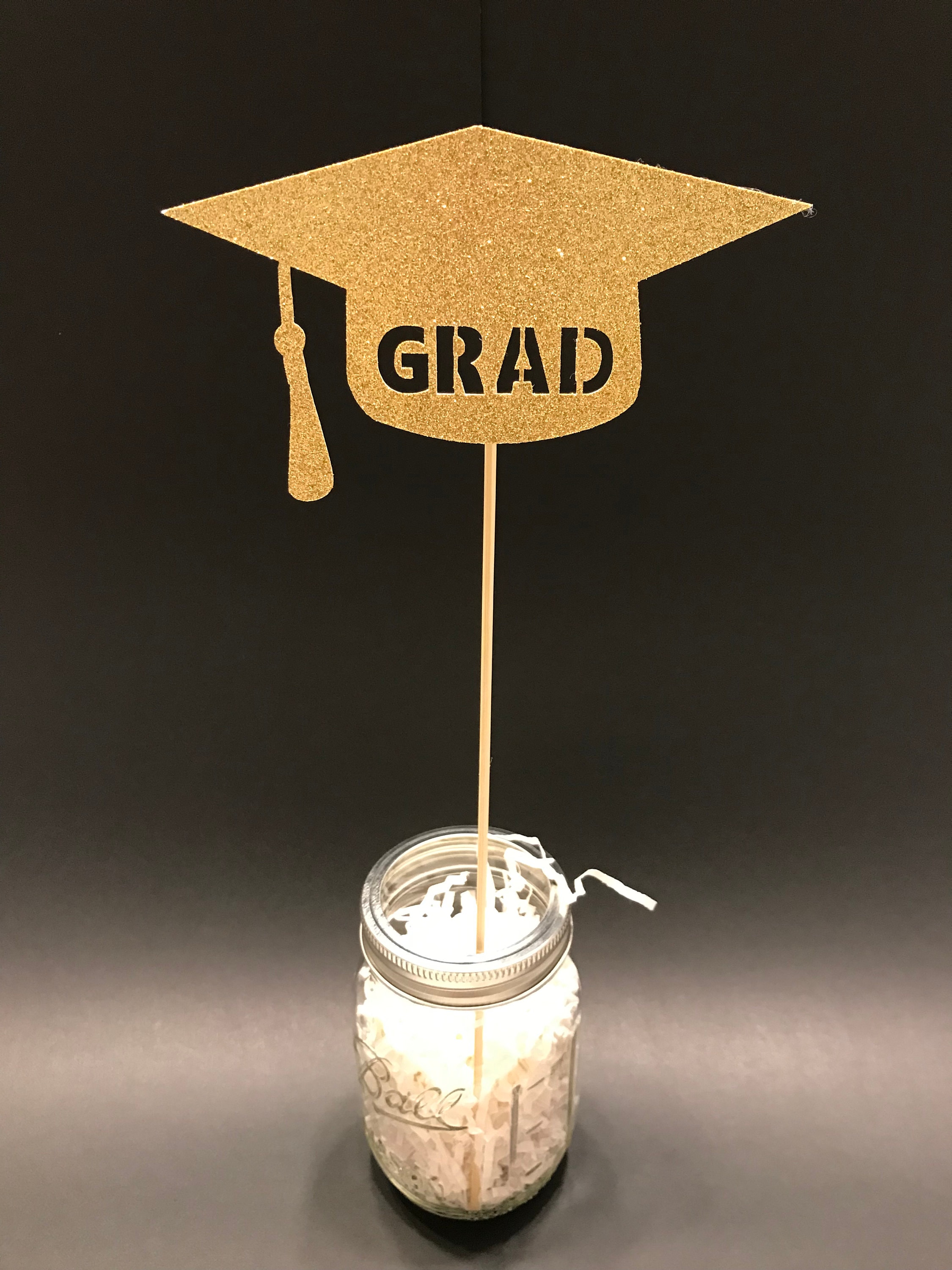 Graduation party decorations 2024, Graduation Centerpiece Sticks, Grad