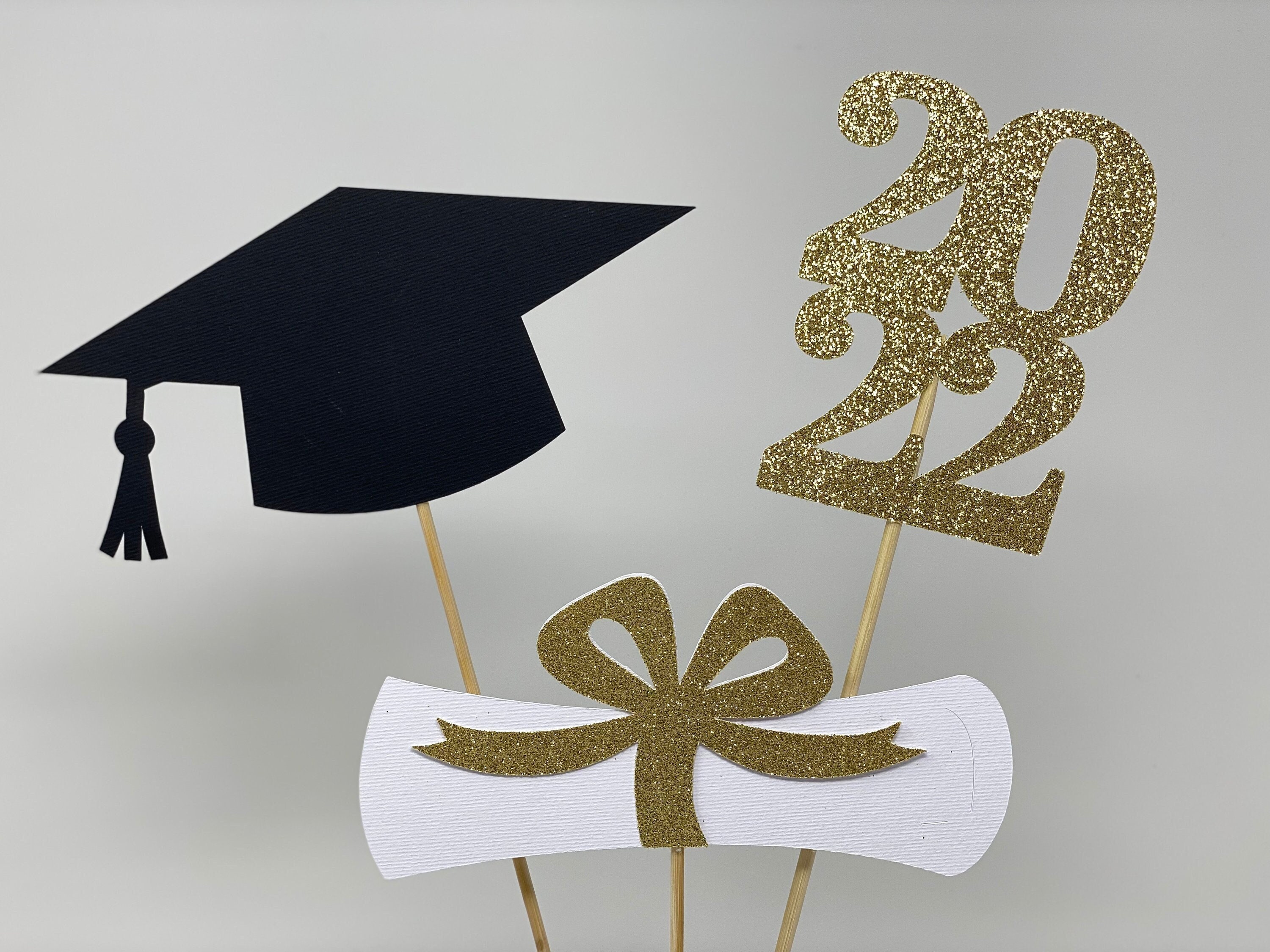 2023 Graduation decorations, Graduation Centerpiece Sticks, class of