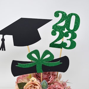 2024 Graduation decorations, Graduation Centerpiece Sticks, class of 2024, Graduation party Decoration, 2024 picks, Graduation Decor 2024