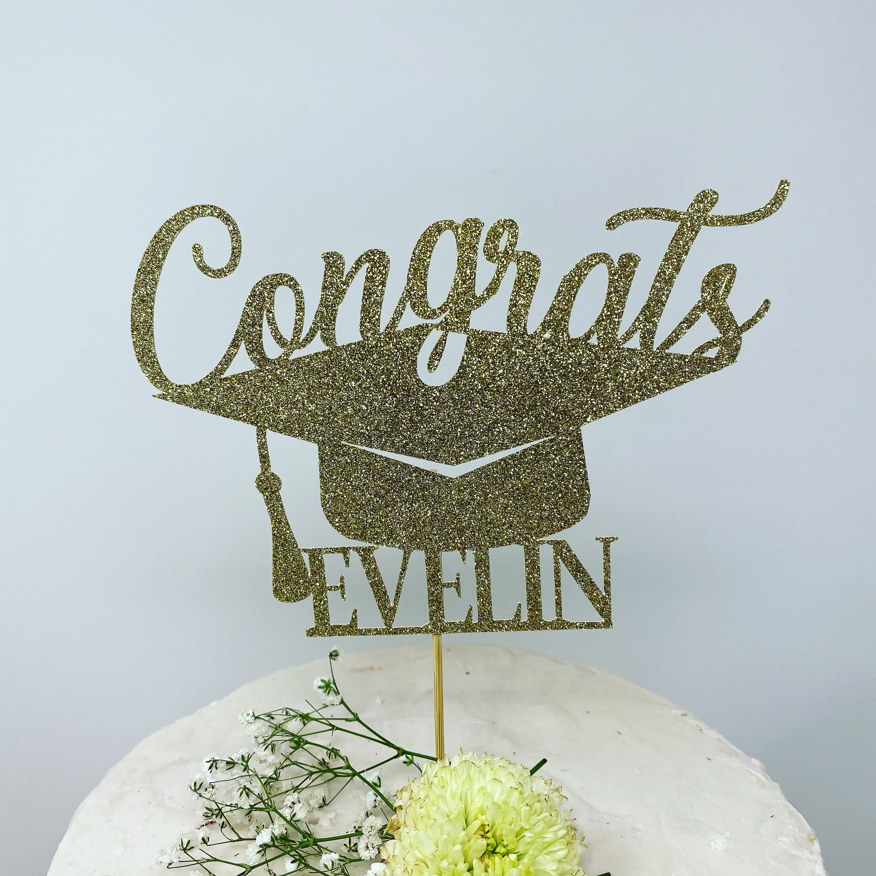 Graduation party decorations 2025, Graduation Cake Topper, Personalized