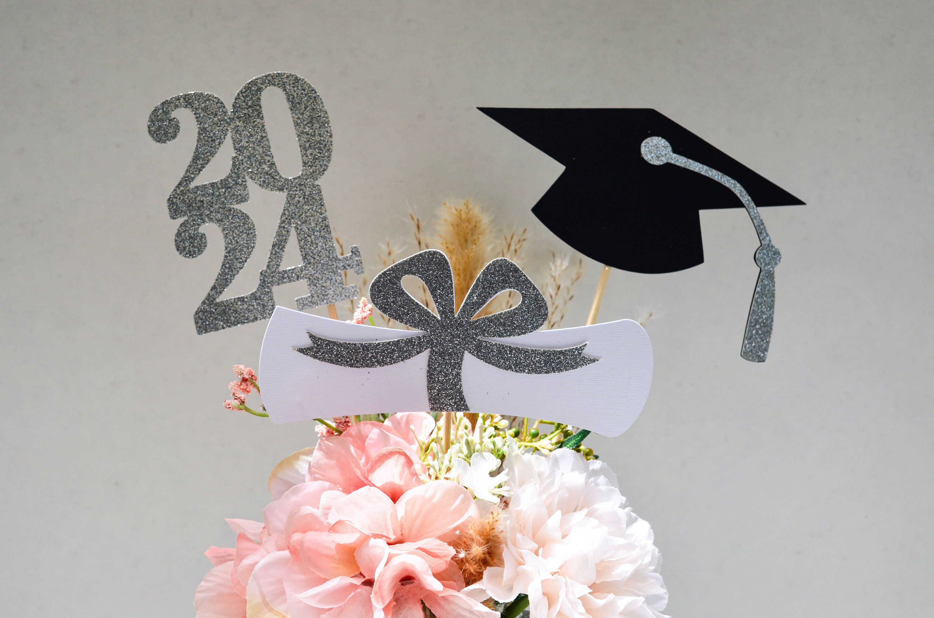 Graduation Centerpieces 2024, Decorations, Grad Party Decor, Class